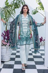 UAE -2PC Printed Unstitched Lawn Suit TL-42032