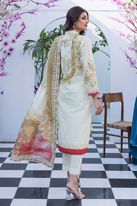 UAE -2PC Printed Unstitched Lawn Suit TL-42034