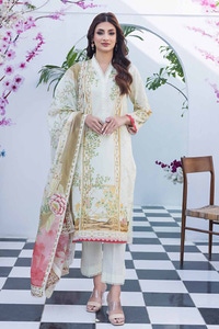 UAE -2PC Printed Unstitched Lawn Suit TL-42034