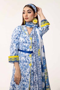 UAE -2PC Unstitched Printed Lawn Suit TL-42037