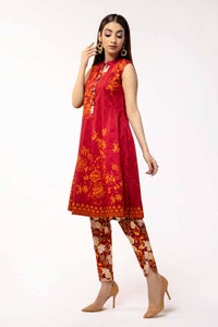 UAE -2PC Unstitched Printed Lawn Suit TL-42046