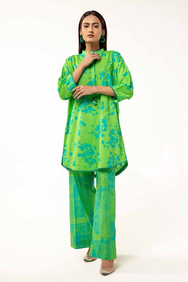 UAE -2PC Unstitched Printed Lawn Suit TL-42047