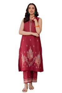 UAE -2PC Unstitched Embroidered Lawn Suit TL-42055