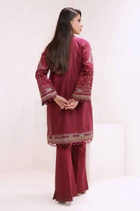UAE -2PC Unstitched Embroidered Lawn Suit TL-42057