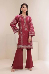 UAE -2PC Unstitched Embroidered Lawn Suit TL-42057