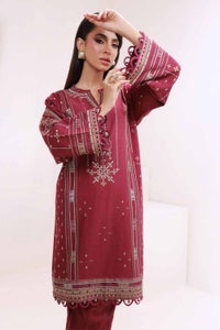 UAE -2PC Unstitched Embroidered Lawn Suit TL-42057