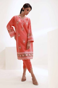 UAE -2 Piece Unstitched Embroidered Lawn Suit TL-42059