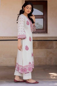 UAE -2PC Unstitched Embroidered Lawn Suit TL-42062