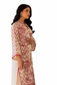 UAE -2PC Unstitched Embroidered Lawn Suit TL-42065