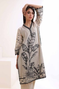 UAE -2PC Unstitched Embroidered Lawn Suit TL-42066