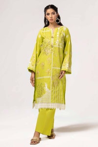 UAE -2 Piece Unstitched Embroidered Lawn Suit TL-42069
