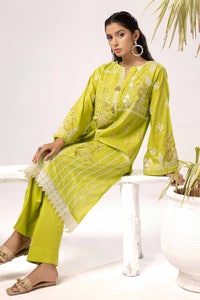 UAE -2 Piece Unstitched Embroidered Lawn Suit TL-42069