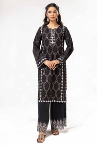 UAE -2 Piece Unstitched Embroidered Lawn Suit TL-42082