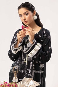 UAE -2 Piece Unstitched Embroidered Lawn Suit TL-42083
