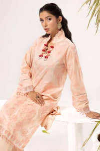 UAE -2 Piece Unstitched Embroidered Lawn Suit TL-42088