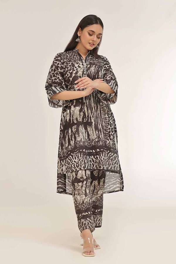 UAE -2 Piece Unstitched Lawn Suit TL-42091