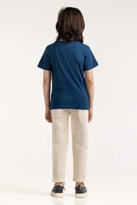 UAE -Toddler Boy Blue T-Shirt 231-513-028
