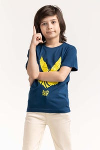 UAE -Toddler Boy Blue T-Shirt 231-513-028