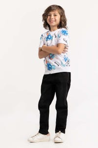 UAE -Toddler Boys White T-Shirt 231-513-011