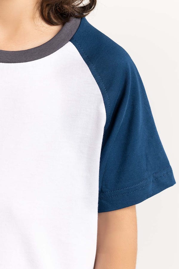 UAE -Toddler Boys White T-Shirt 231-513-019