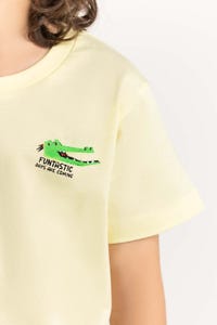 UAE -Toddler Boys Yellow T-Shirt 231-513-009