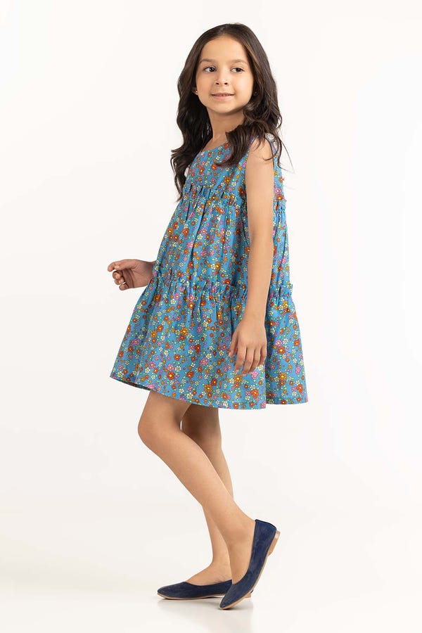UAE -Toddler Girl Blue Blouse 231-617-406