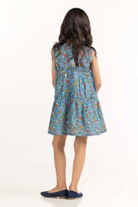 UAE -Toddler Girl Blue Blouse 231-617-406