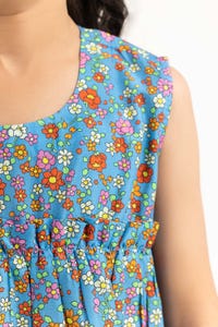 UAE -Toddler Girl Blue Blouse 231-617-406