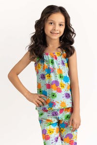 UAE -Toddler Girl Green Co-Ord Top 231-616-014 T