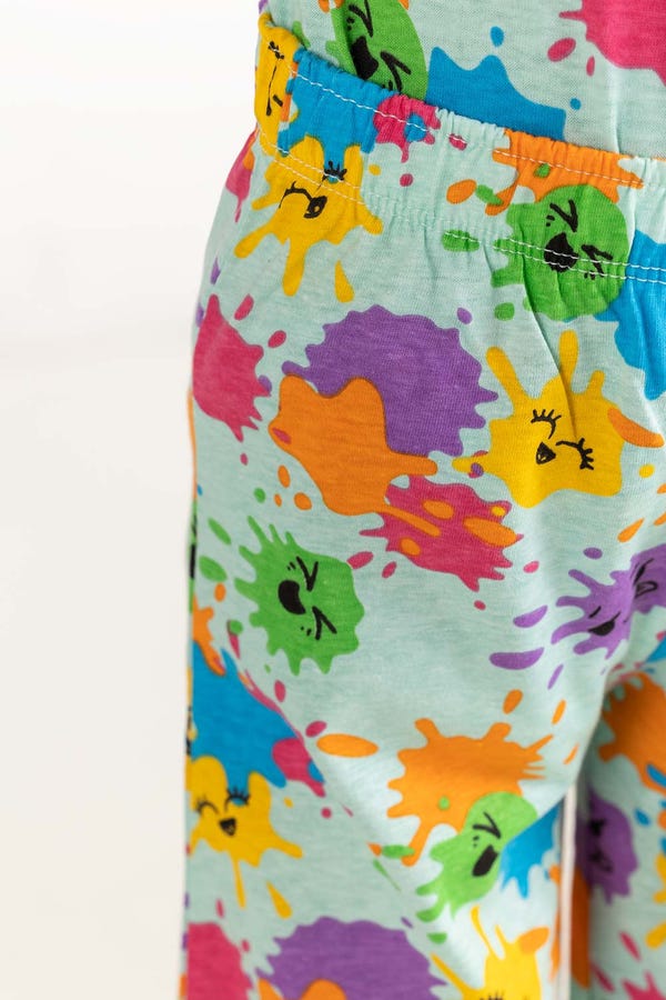 UAE -Toddler Girl Green Co-Ord Bottom 231-616-014 B