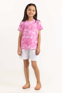 UAE -Toddler Girl Pink T-Shirt 231-613-010
