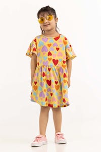 UAE -Toddler Girl Banana Dress 231-614-022
