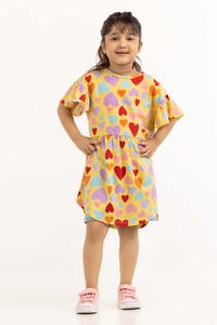 UAE -Toddler Girl Banana Dress 231-614-022