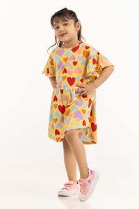 UAE -Toddler Girl Banana Dress 231-614-022