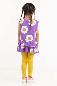 UAE -Toddler Girl Deep Lavender Dress 231-614-023