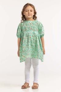 UAE -Toddler Girl Green Shirt TGWJ-2210027