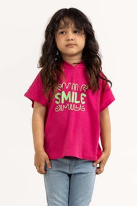 UAE -Toddler Girl Raspberry Sorbet T-Shirt 231-613-039
