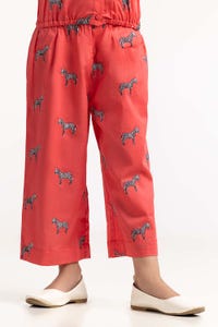 UAE -Toddler Girls Red Trouser TGWS-2210032 B