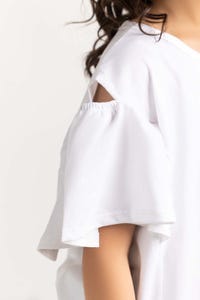 UAE -Toddler Girls White T-Shirt TGKT-2210026