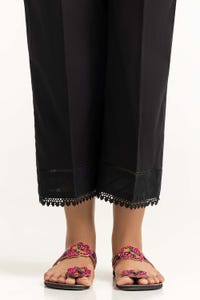 UAE -Black Dyed Cambric Embelished Trouser TR-24-05