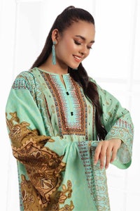 UAE -3 Piece Unstitched Printed Lawn Suit CLP-42052