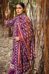 UAE -3PC Unstitched Khaddar Suit K-22045