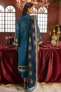 UAE -3PC Embroidered Khaddar Unstitched Suit K-32019