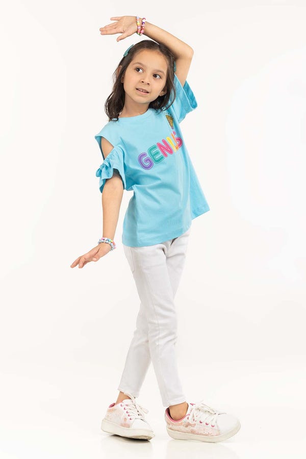UAE -Turquoise Tee Shirt TGKT-2210031