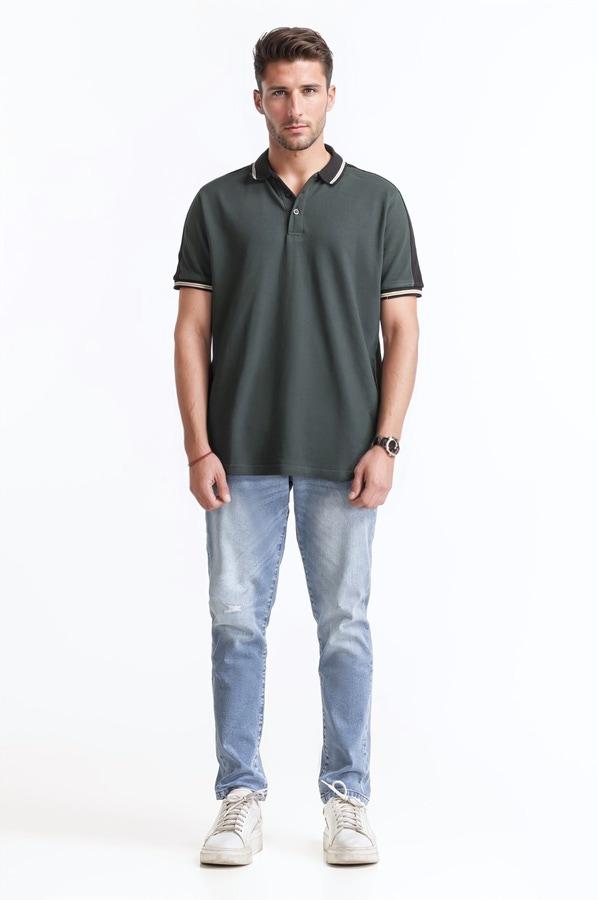 UAE -Twin Cuff Polo PS-FSHN24-214