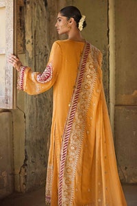 UAE -3PC Embroidered Chiffon Unstitched Suit with Zari and Sequence FE-32097