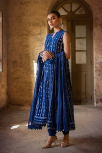 UAE -3PC Jacquard Printed Unstitched Suit FE-32085