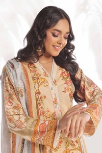 UAE -3 Piece Unstitched Printed Lawn Suit CLP-32323