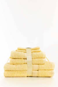 UAE -Vanilla Combed 6 Pcs Towel Set