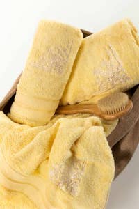 UAE -Vanilla Combed Embroidered 3 Pcs Towel Set